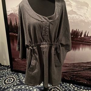 Gray Puncho